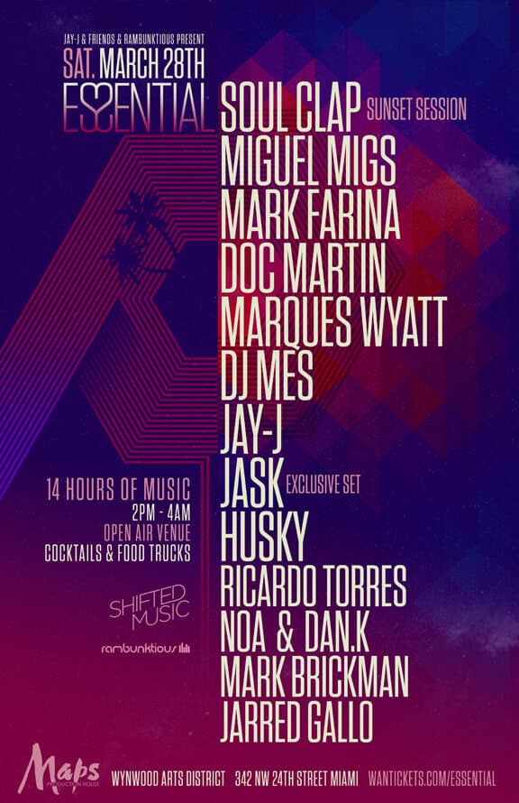 ESSENTIAL 2015 event flyer