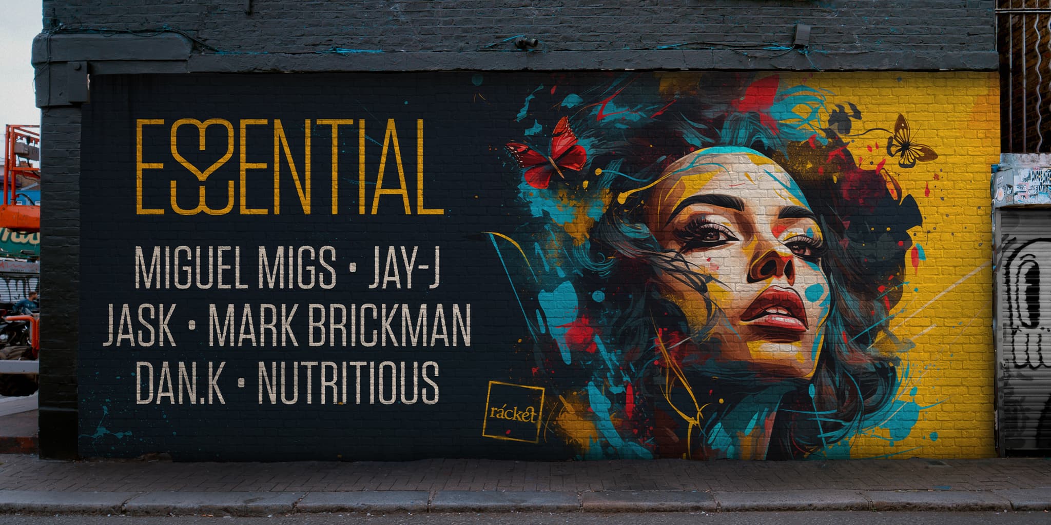 ESSENTIAL 2023 event flyer