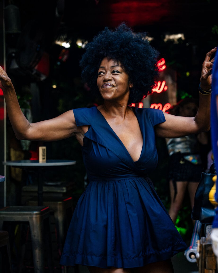 Pure joy on the dance floor